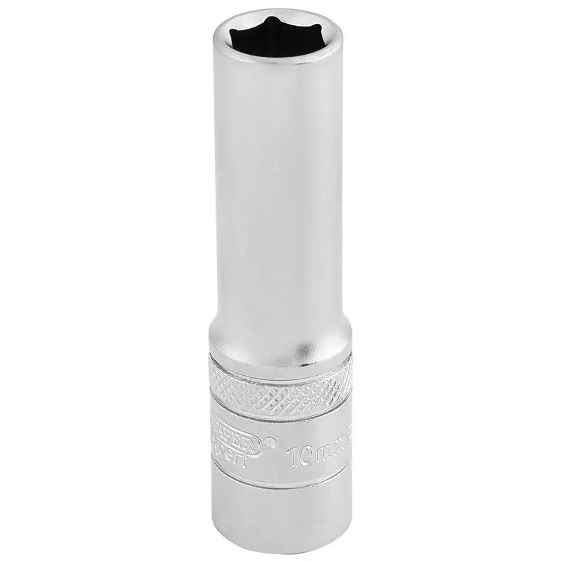Draper DT-MM/MS 6 Point Metric Deep Socket, 3/8" Sq. Dr., 10mm - (16579)