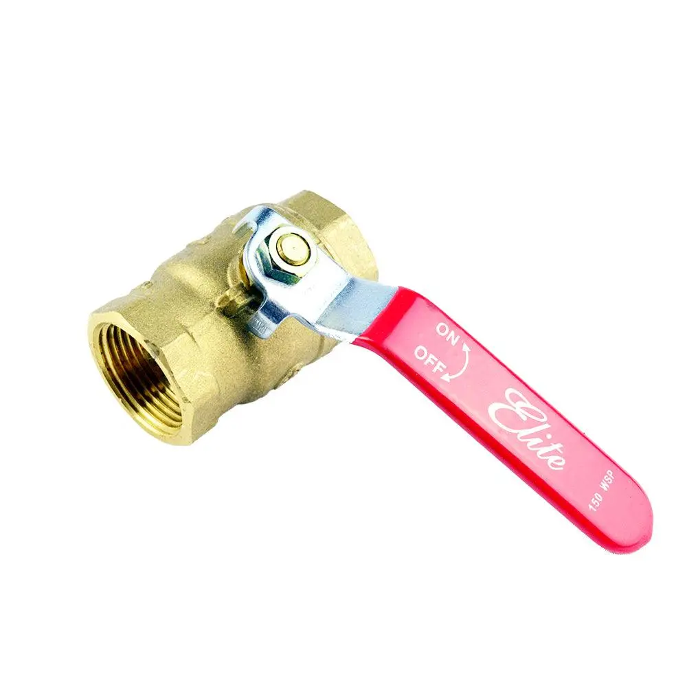 3/8" FIP Full Port Ball Valve, Leaded