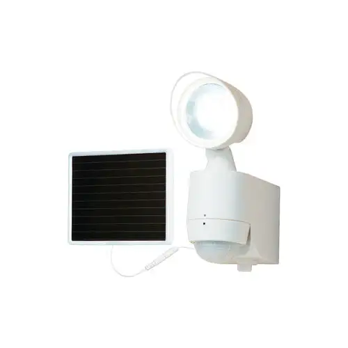 All-Pro Twin Head Solar Powered LED Floodlight Outdoor Lighting Cooper Lighting