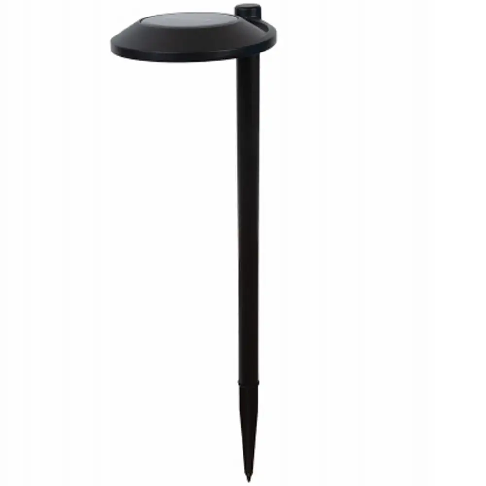Fusion 25365 Solar Flat Disc Pathway Light 15 Lumen Outdoor Light