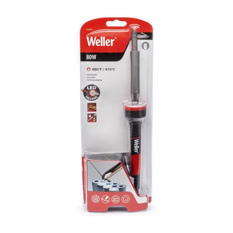 Weller Corded Soldering Iron Kit 80 W Stand and Sponge Electronics Repair