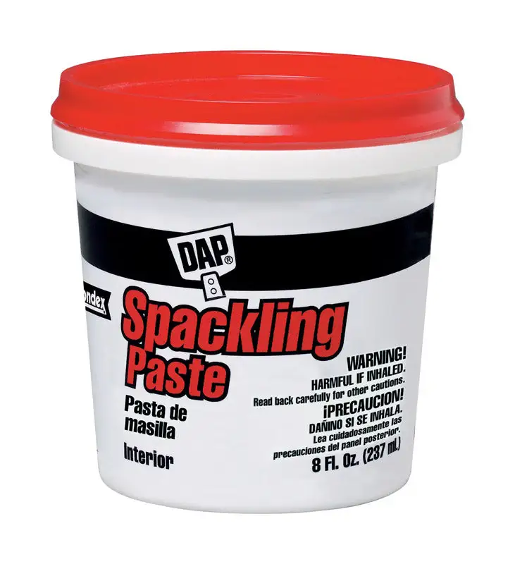 DAP Bondex Ready to Use White Spackling Paste 0.5 pt Pack 12 Quick Repairs