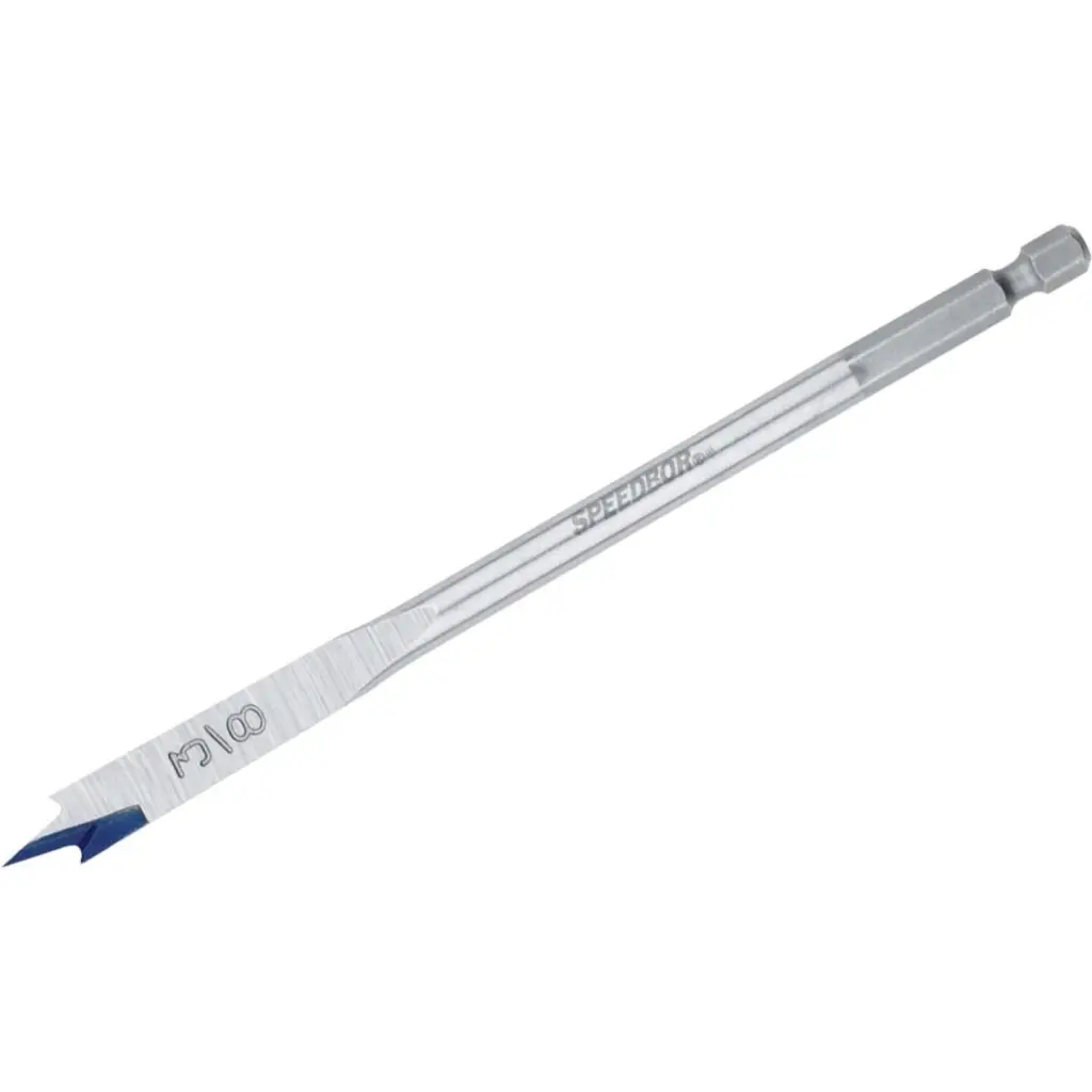 Irwin Speedbor 3/8 Inch x 6 Inch Spade Bit Wood Boring