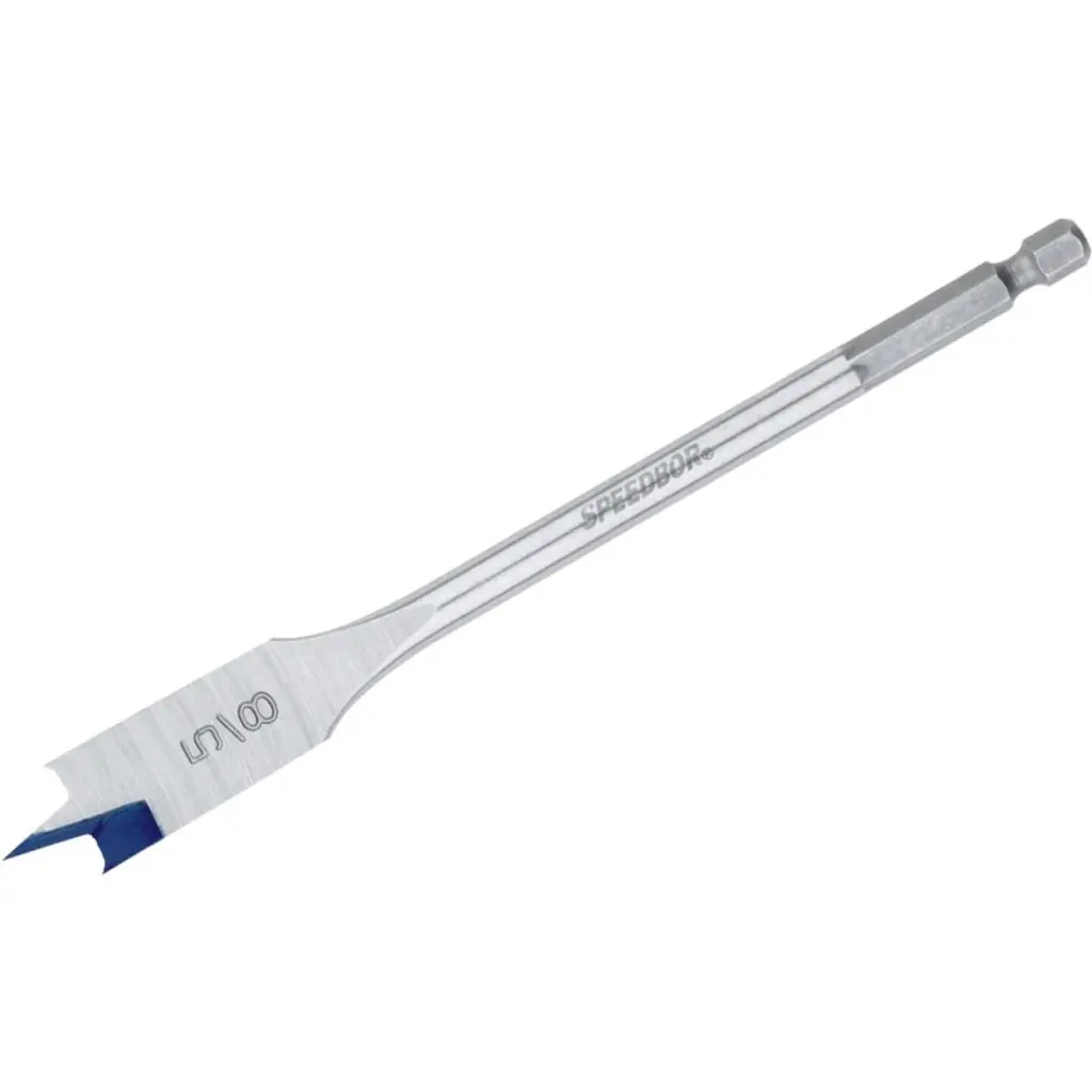 Irwin Speedbor 5/8 Inch x 6 Inch Spade Bit Heavy Duty Drilling