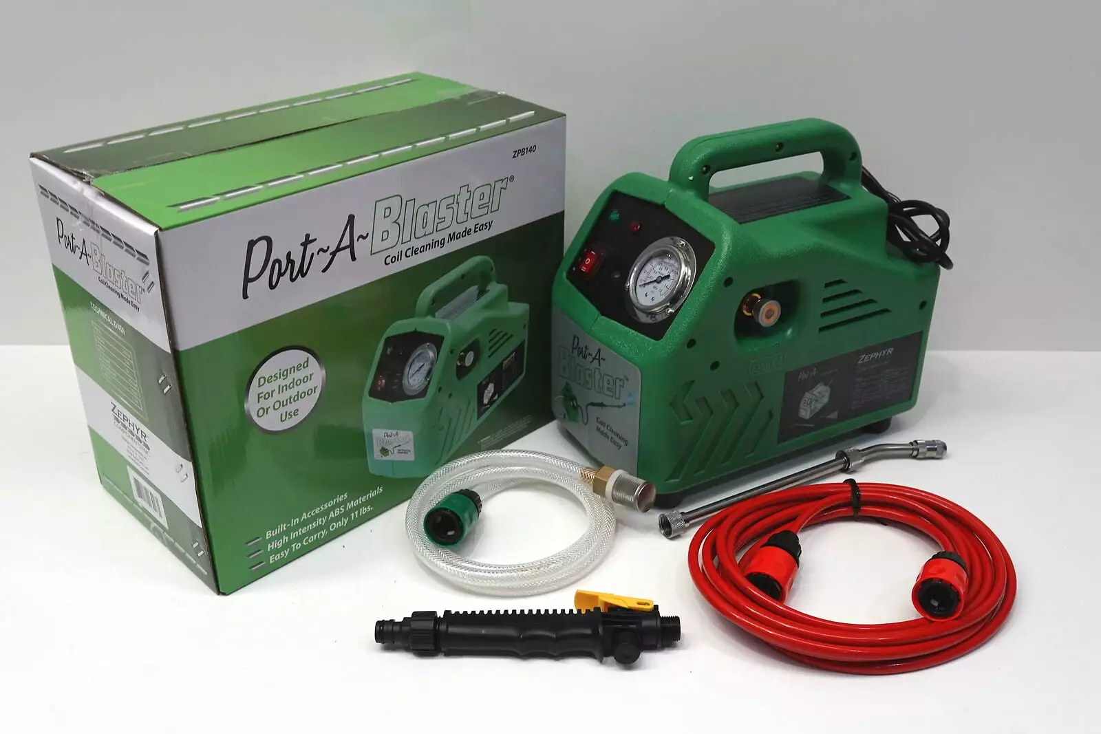 ZPB140 Port Blaster HVAC Coil Cleaning Travel-friendly Pressure Washer Alpha Moto