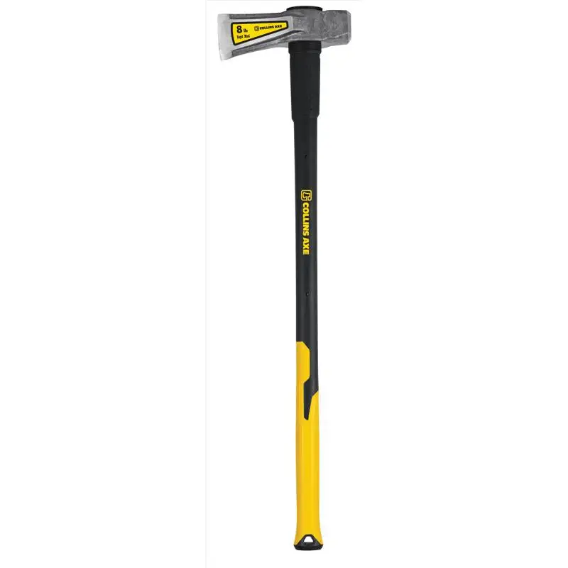 Collins 8 lb Single Bit Splitting Maul 34 Fiberglass Handle