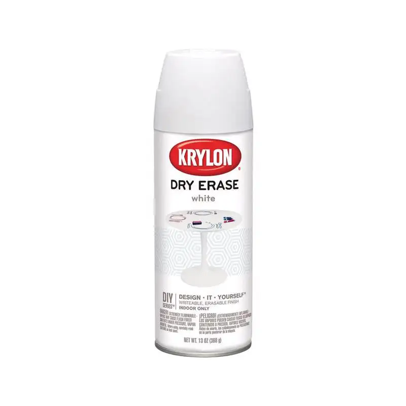 Krylon Gloss White Spray Paint 12 oz Pack 6 Smooth Finishes