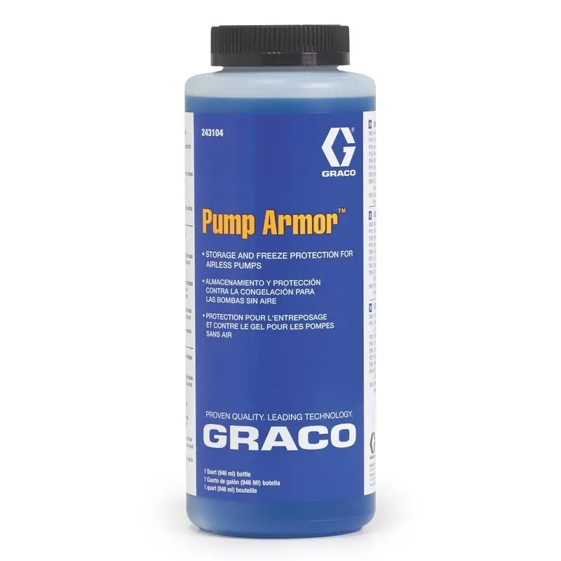 Graco Pump Armor Fluid Paint Sprayer Protectant 32 fl oz Pack 6
