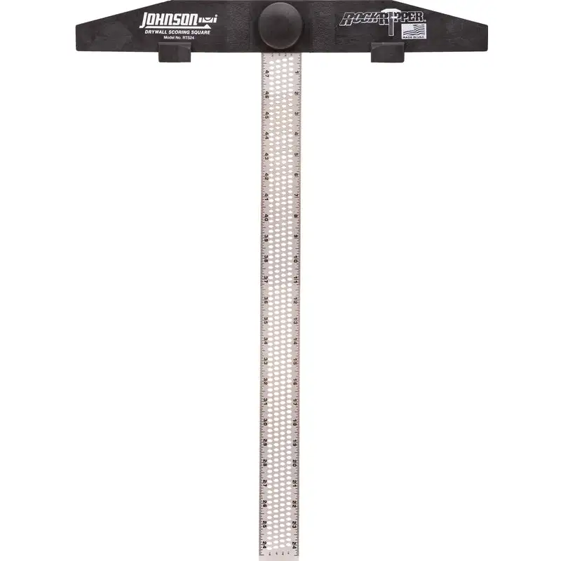 Johnson Level Rockripper Extruded Aluminum Blade Drywall Square 24