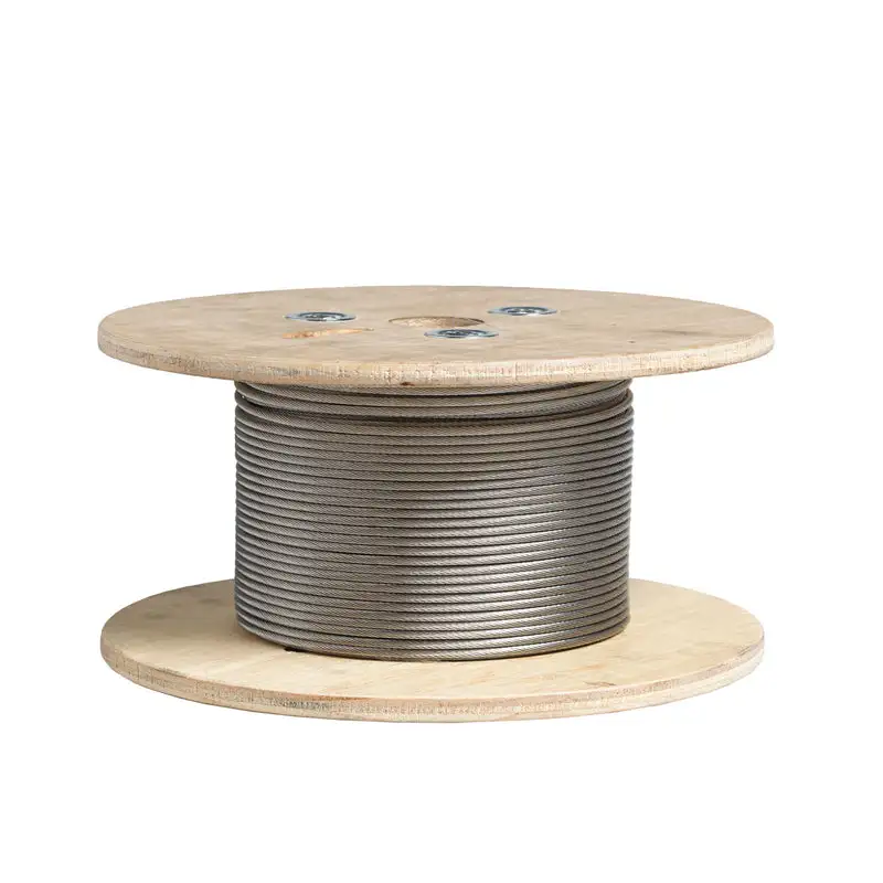 Deckorators 1/8 . W x 100 ft. L Stainless Steel Cable