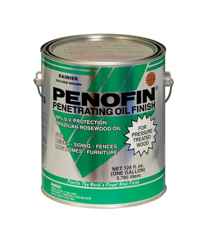Penofin Transparent Tigerwood Oil-Based Hardwood Stain 1 Gallon