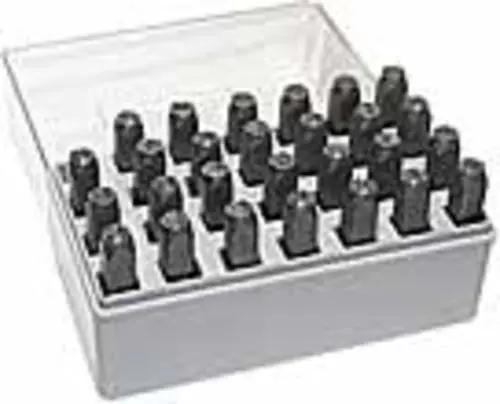 Letter Hand Stamps 1/4 Inch - Metal Stamping Tools DIY and Crafting Imperial