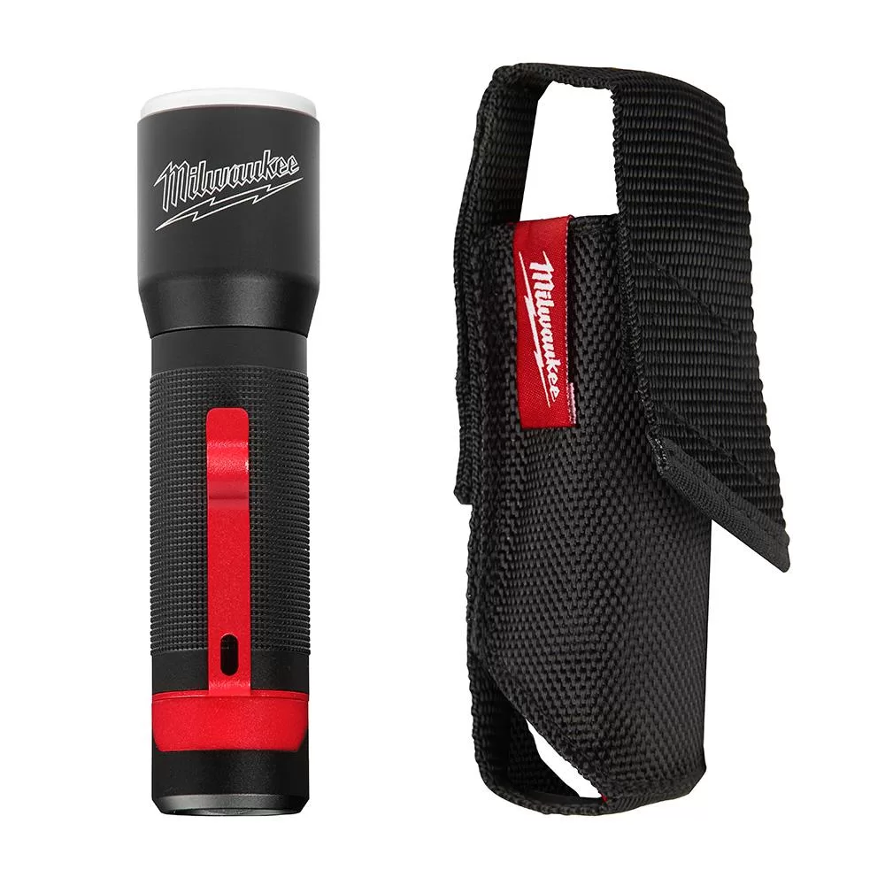 Milwaukee 325-Lumen LED Aluminum Flashlight Holster