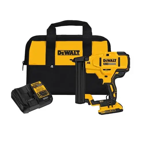 DeWalt DCN681D1 20V MAX Cordless 18-Gauge Narrow Crown Stapler Kit