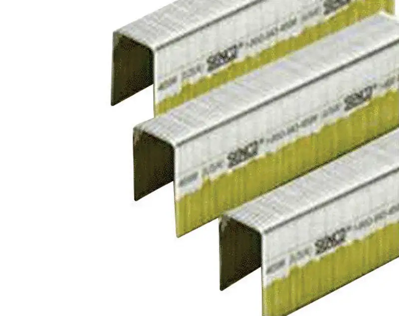 Senco 7/16 Inch 1-1/4 Inch Galvanized Steel Wire Staples 16 Ga