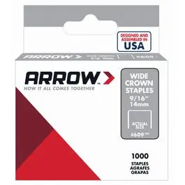 9/16-. Heavy Duty Staple 1000-Pack Heavy Fabric and Wood Various