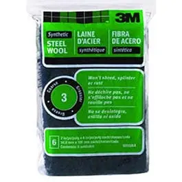 #3 Coarse Synthetic Steel Wool Pad 10 Pack 3M