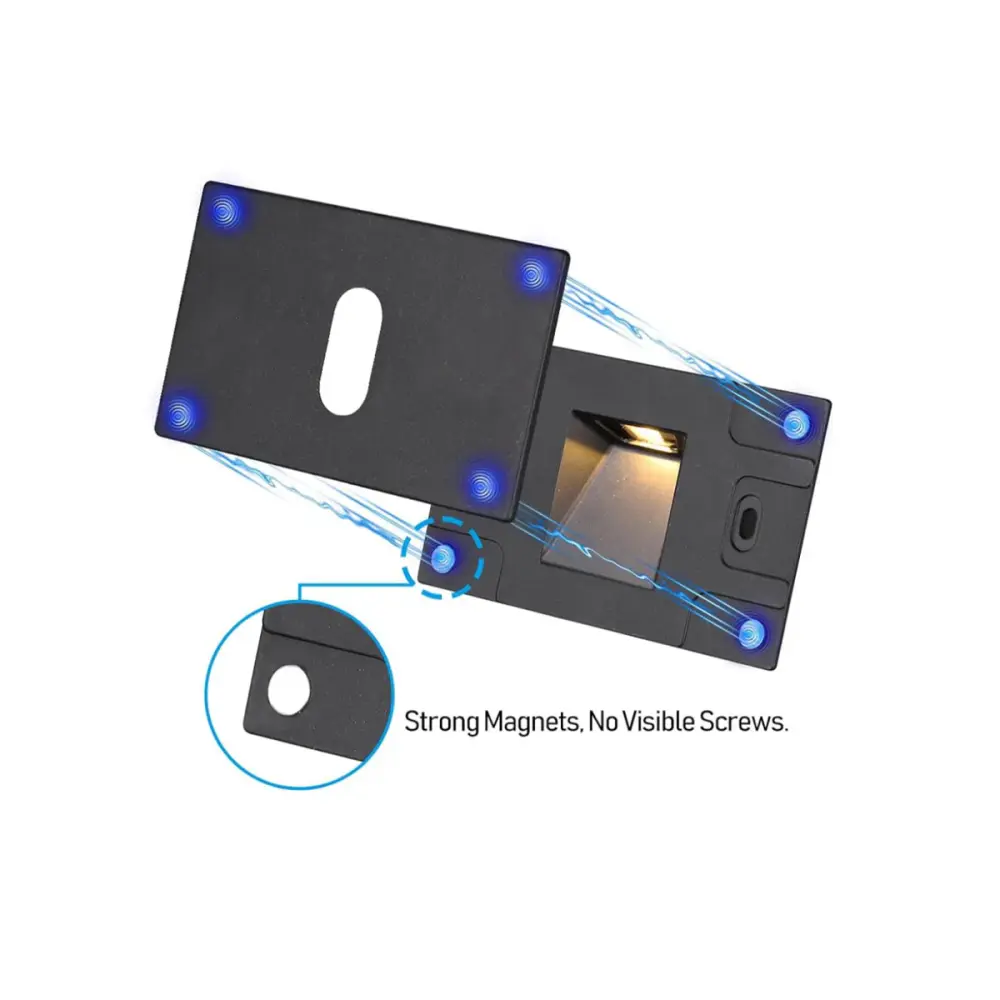 TORCHSTAR 5CCT 120V LED Step Portable Dimmable Pin Hole Stair Light