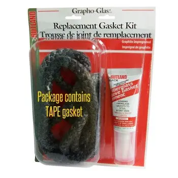 Rutland 95-6 Wood Stove Gasket Kit Black Tape 5/8 Inch