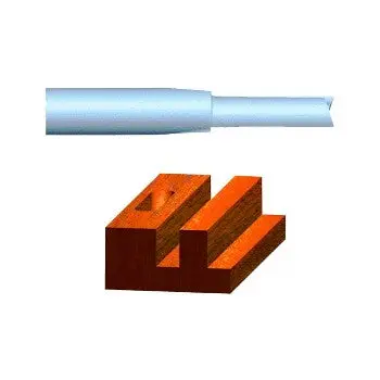 Bosch Vermont American 23109 Straight Router Bit 3/4 x 1 Inch Bosch Tools