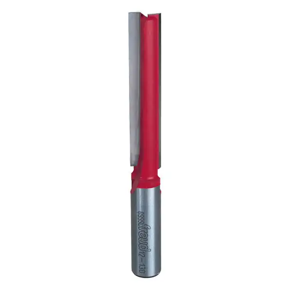 Freud Double Flute Carbide Straight Router Bit 1/2 Dia x 2-1/2 Precision Routing