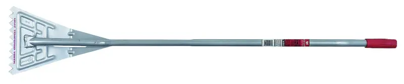 Qualcraft 2560 Shingle Remover, Steel Head, Vinyl Grip Handle, Reinforced Handle