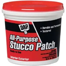 1-Quart Ready Mixed Stucco Patch Quick Wall Repairs Dap