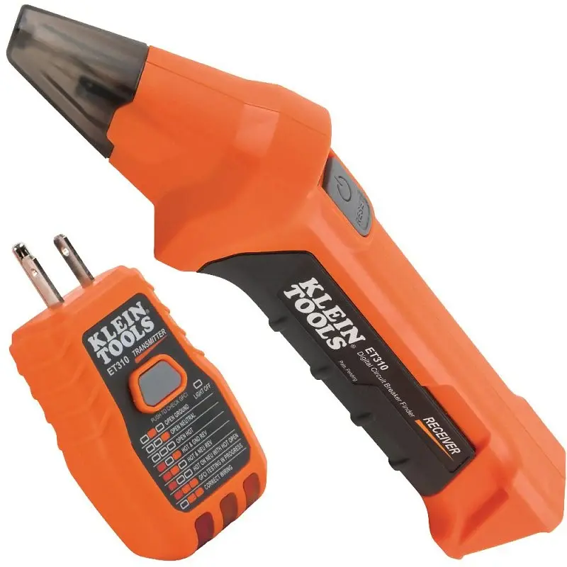 Klein Tools ET310 Circuit Breaker Finder, 90 to 120 VAC, Led Display