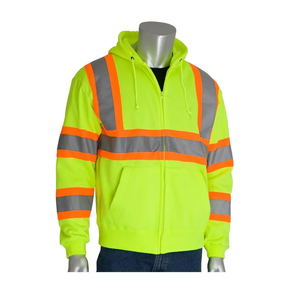 PIP 323-HSSPLY-4X ANSI Class 3 Two Tone Hoodie Backlit Display