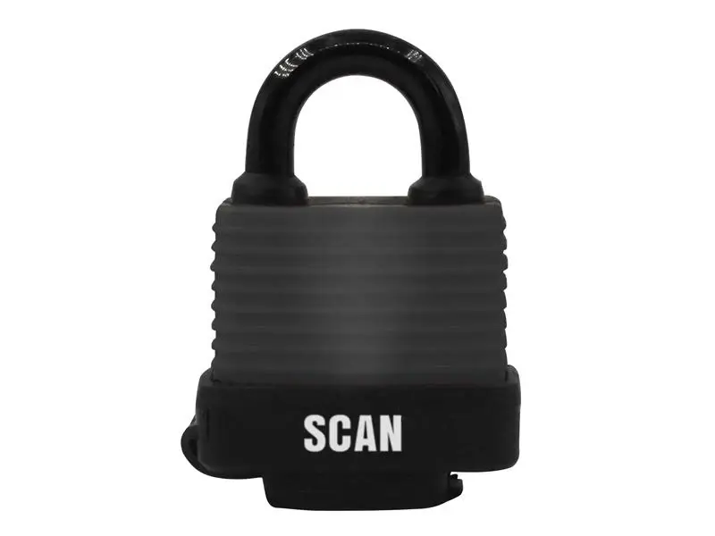 Scan Weatherproof Laminated Alloy Padlock 45mm