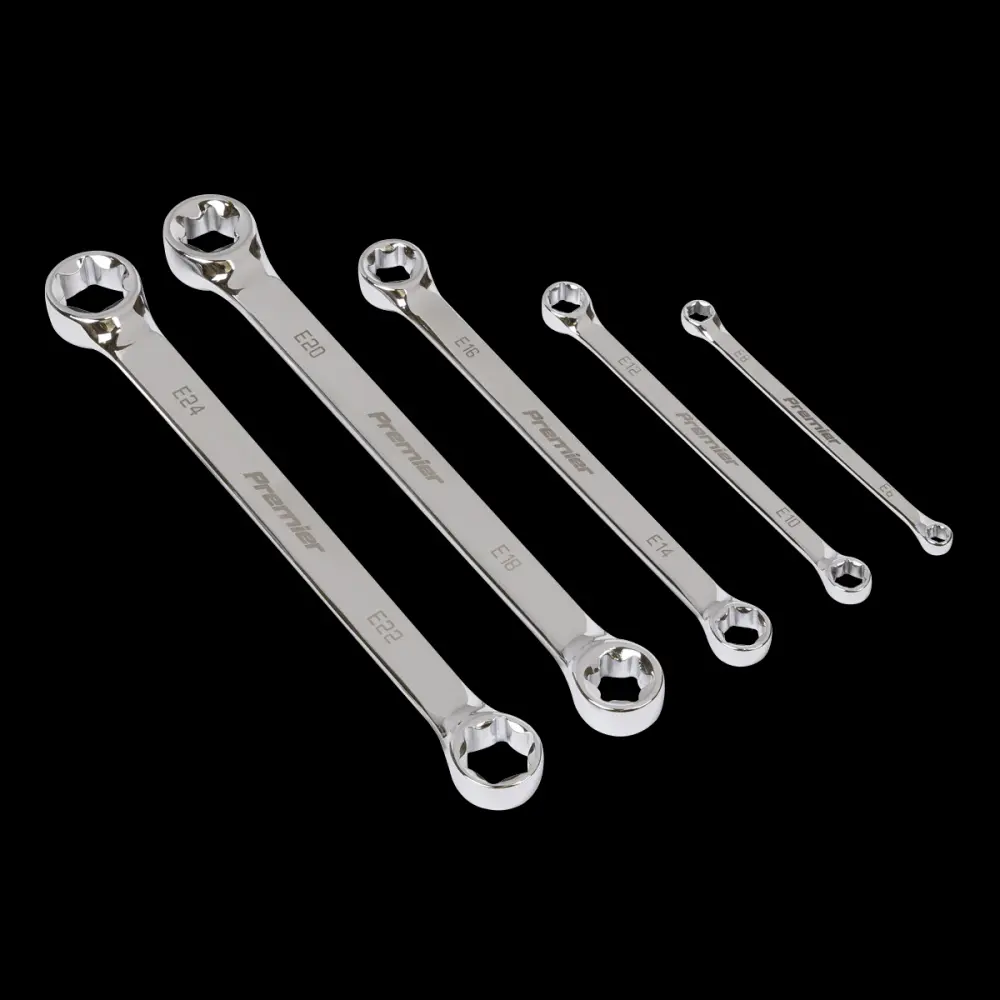 Sealey AK5481 TRX-Star* Double End Spanner Adjust 5pc