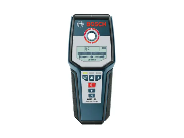 Bosch GMS-120 Digital Multi Wall Scanner Hand Strap 9V Battery