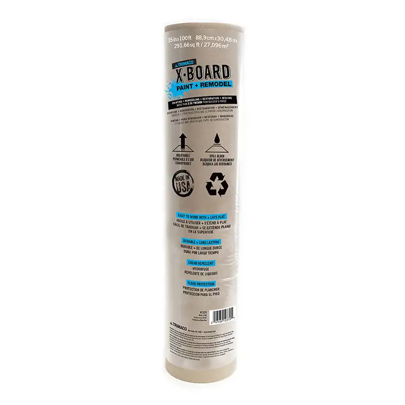 Trimaco X-Board 35in x 100ft Paper Surface Protector 1 Pack