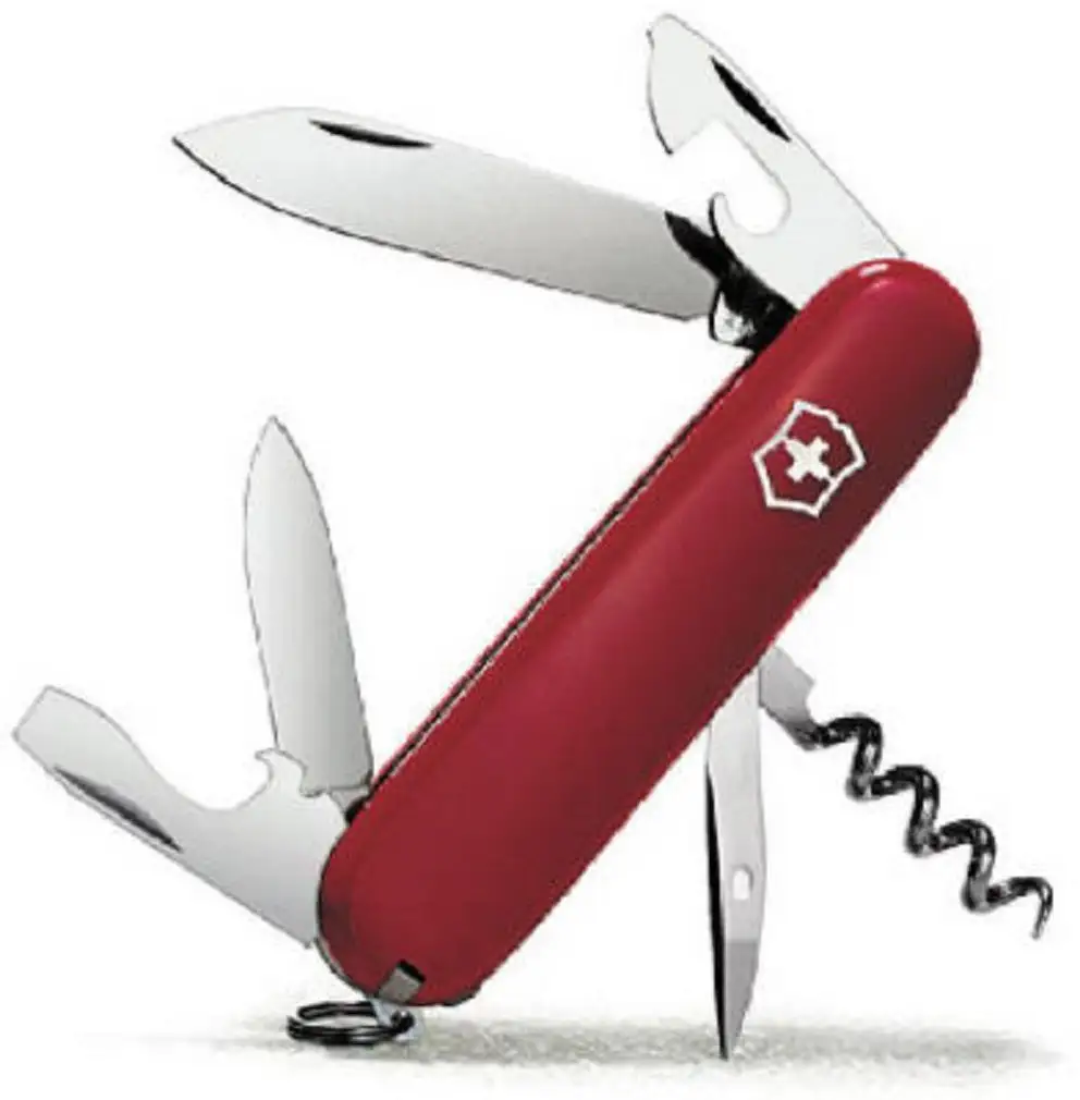Victorinox 1.3603-033-X1 Spartan Swiss Army Knife 12 Functions Classic Red