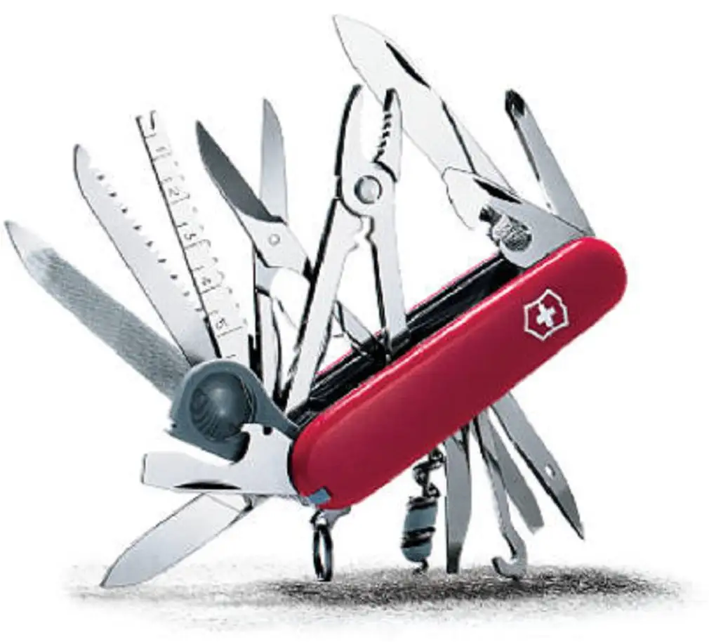 Victorinox 1.6795-X4 Swiss Champ Knife 33 Functions Ultimate Multi-Tool