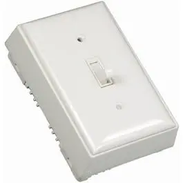 White 1-Gang Non-Metallic Switch Kit Easy and Safe Switch Installation Wiremold