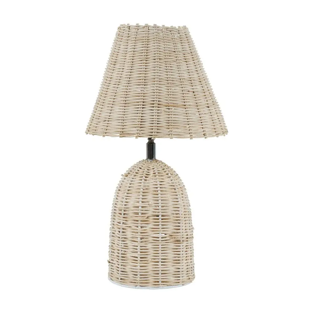 Mini Rattan Lamp Base and Shade