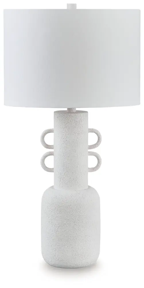 Perringhill - Metal Table Lamp - Distressed Ivory