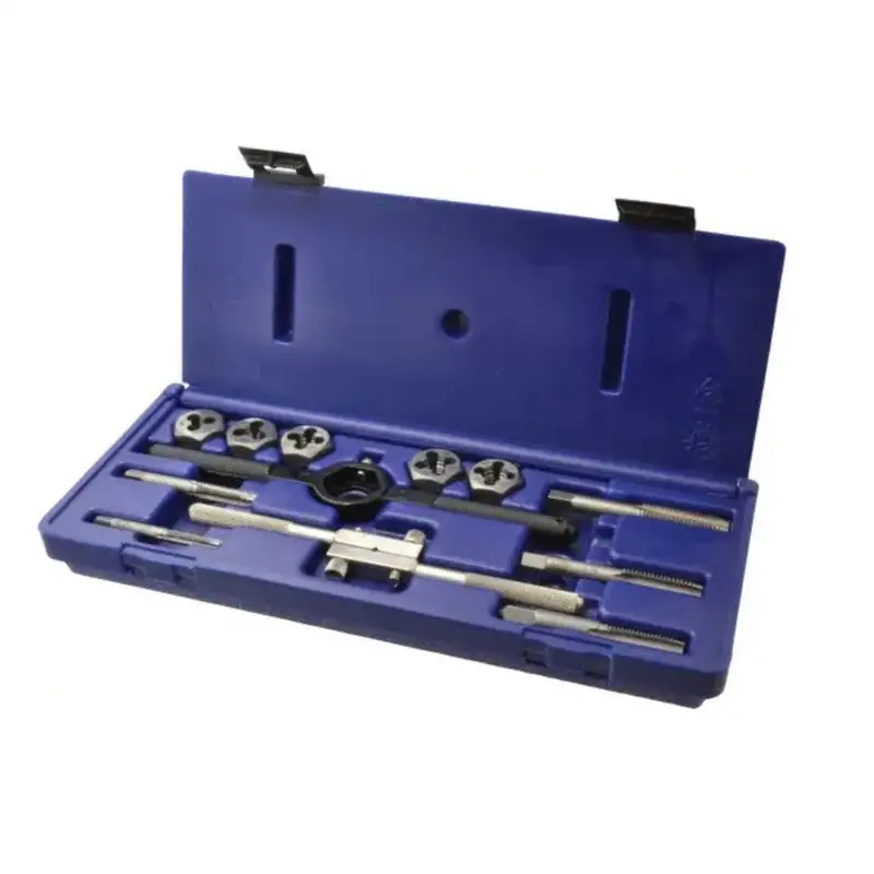 Irwin Hanson High Carbon Steel SAE Tap and Die Set 1 . 12 pc