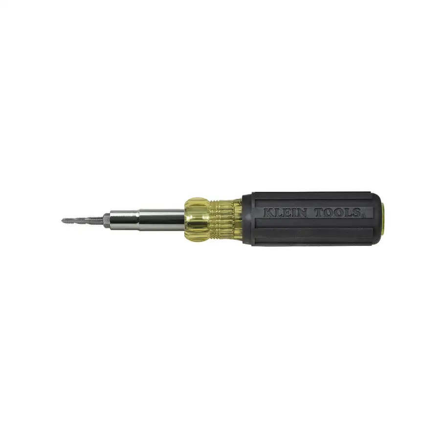 Klein Tools 32517 Multi-Bit Tap Tool Driver 6 Common Tap Sizes Professional Tap Set