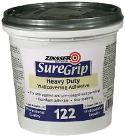 Gallon Heavy Duty Clear Strippable Adhesive Removable Bonding Zinsser