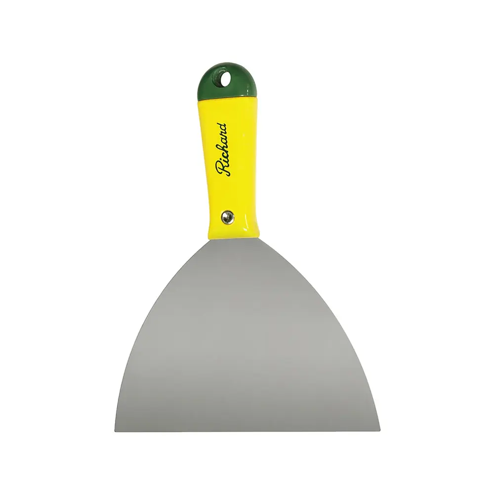 Painters Plastic Taping Knife Flexible Carbon-fiber Steel Blade, 6''