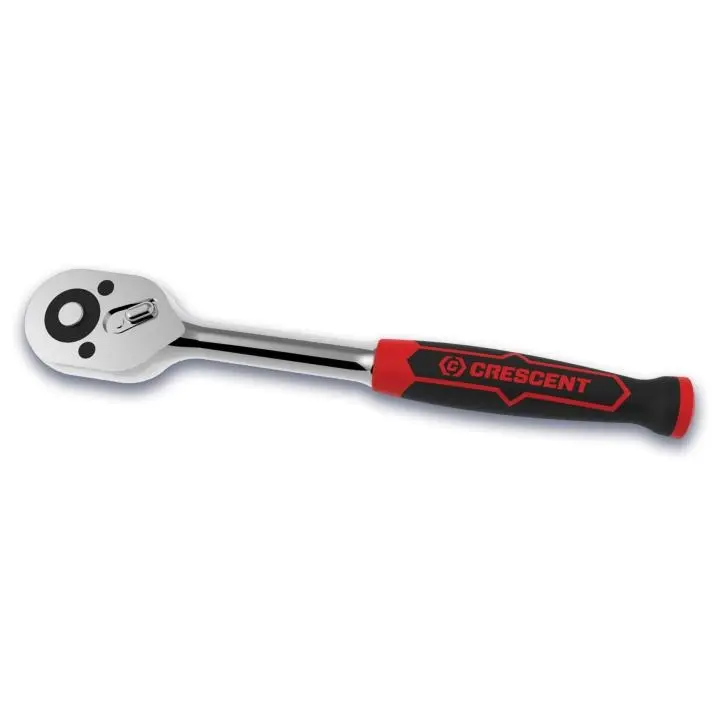 Crescent 3/8 Inch Drive 72 Tooth Quick Release Teardrop Ratchet 8-1/2 Inch Mechanics