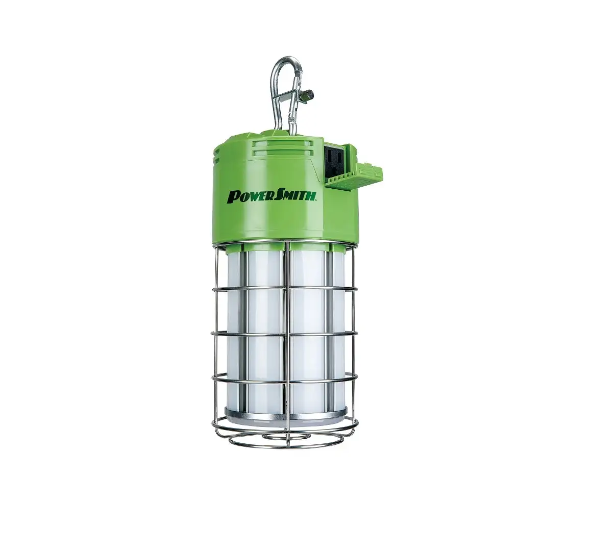 PowerSmith PTLH59-100 Temporary Work Light 12000 Lumens Heavy Duty Construction Light