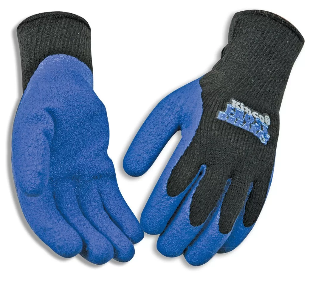 Kinco 1789-XL Bright Blue Form Fitting Thermal Gloves X-Large