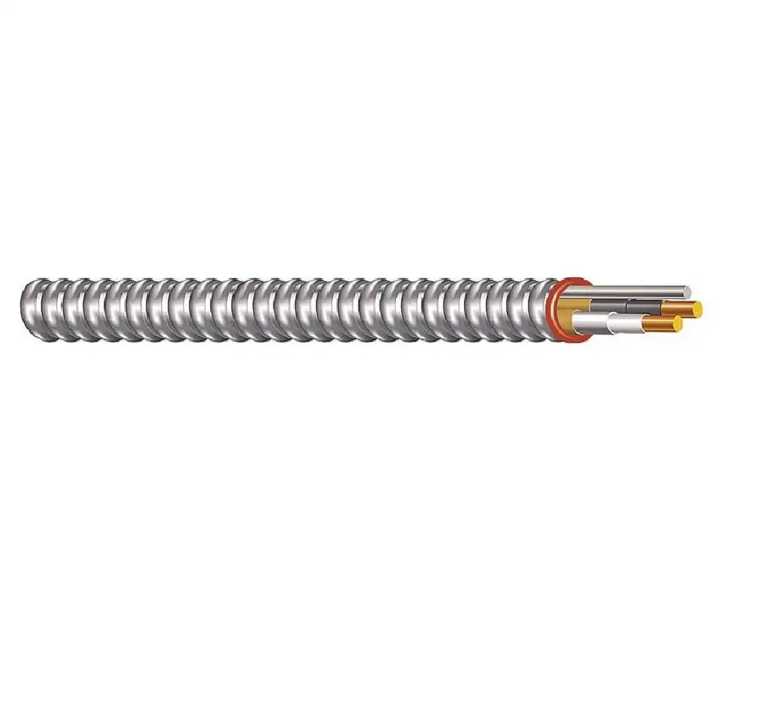 Southwire 55278322 Alflex THHN Bond Wire Steel Armor 50 Feet Electrical Cable