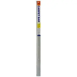2 x 36-Inch Silver Aluminum Carpet Bar Threshold Frost King