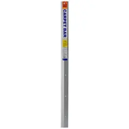 2 x 36-Inch Silver Carpet Bar Transition Strips Frost King