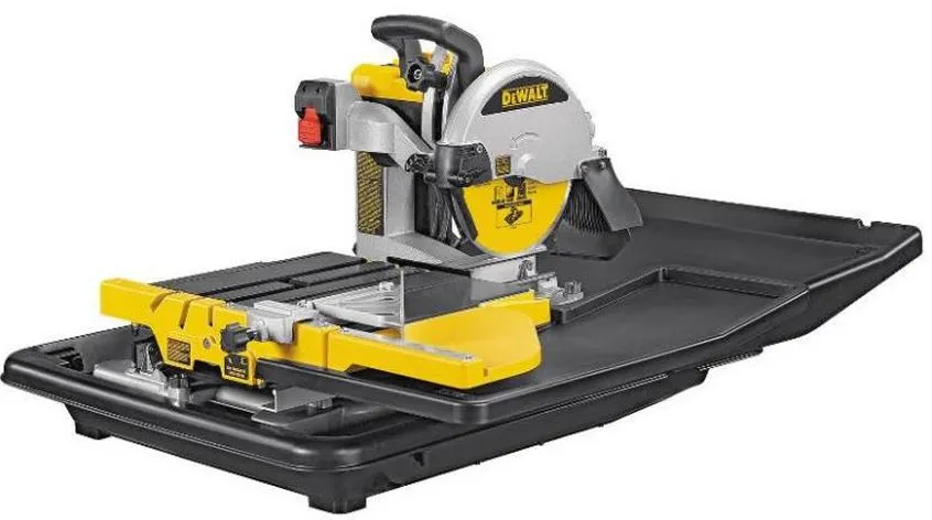 DeWalt D24000 Mitering Tile Saw 10 Inch Precision Cutting