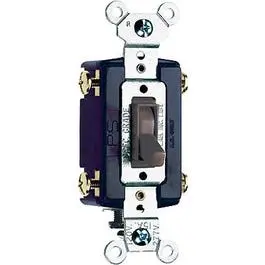 15 Amp Brown 4-Way Standard Toggle Light Switch Legrand - Pass u0026 Seymour